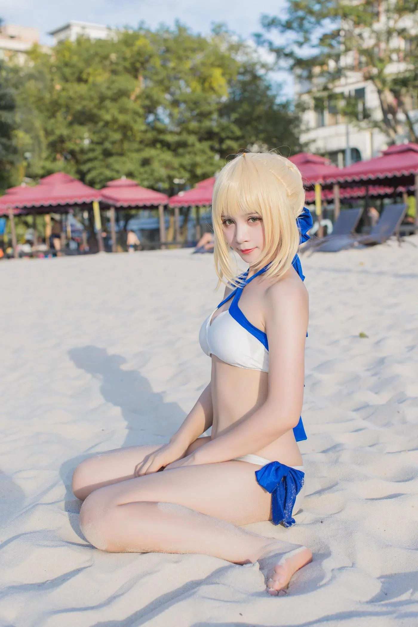 秋山AkI – NO.07 水着弓SABER [24P]插图2